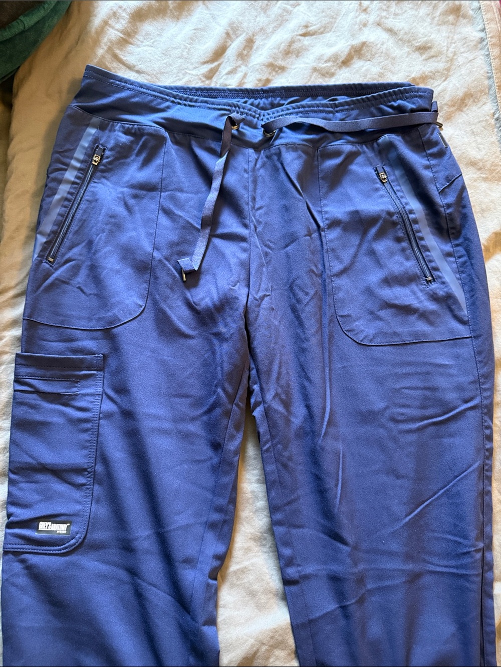 Grey’s Anatomy Navy Blue Scrub Pants - Picture 3 of 6